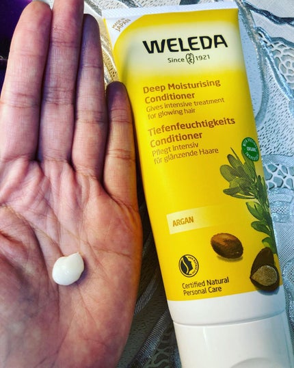 アルガン ヘアシャンプー/ヘアコンディショナー/WELEDA/市販シャンプーを使ったクチコミ(4枚目)