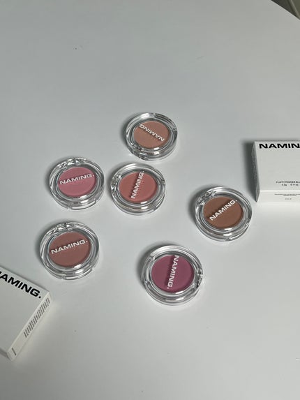 ネーミング フラッフィーパウダーブラッシュ/NAMING./パウダーチークを使ったクチコミ(4枚目)