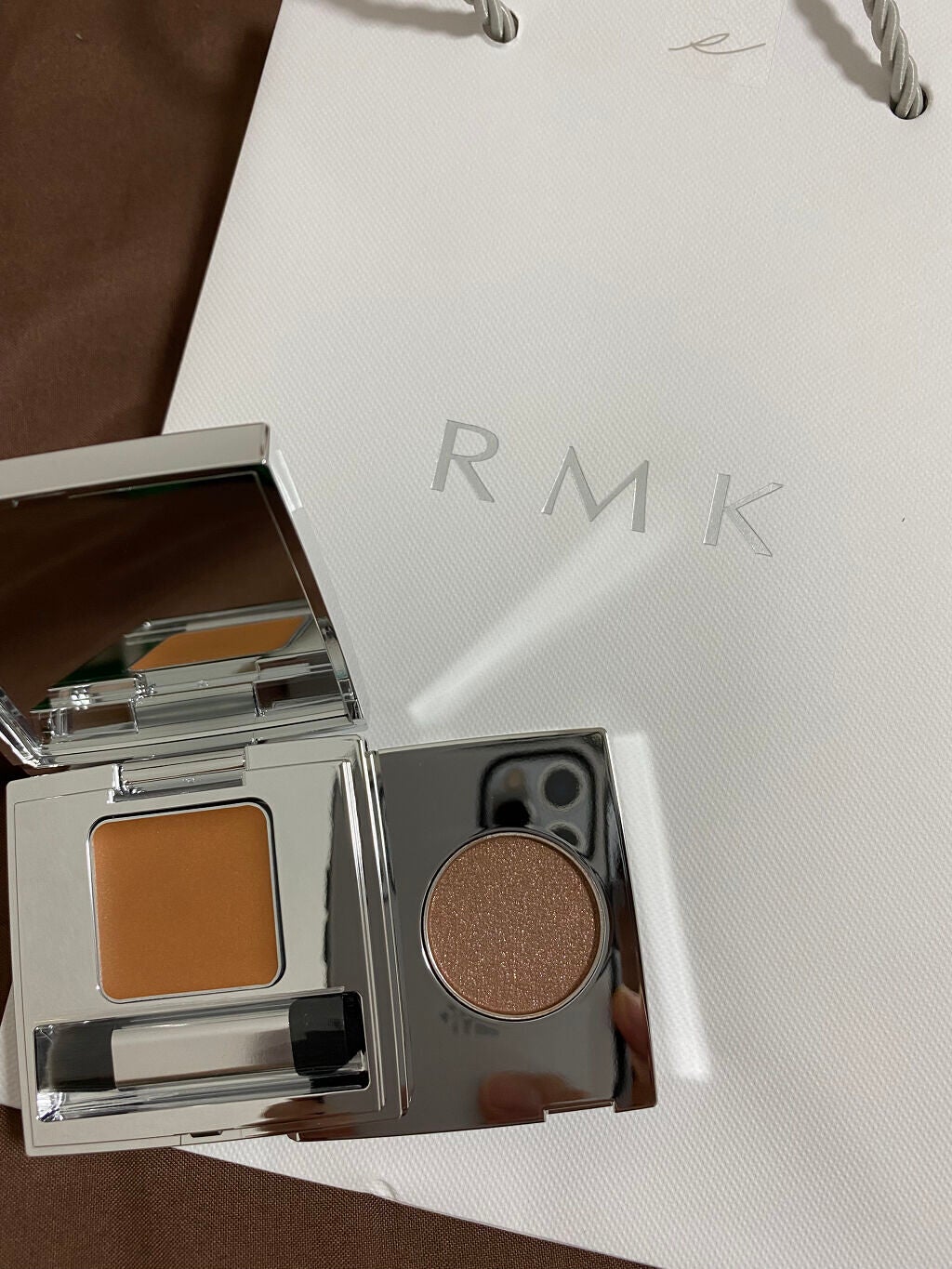 ザ ベージュライブラリー アイシャドウデュオ/RMK/ジェル・クリームアイシャドウを使ったクチコミ(1枚目)