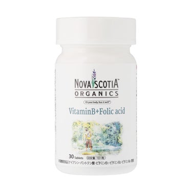 Nova Scotia Organics ビタミンB群+葉酸 エナジーバーン