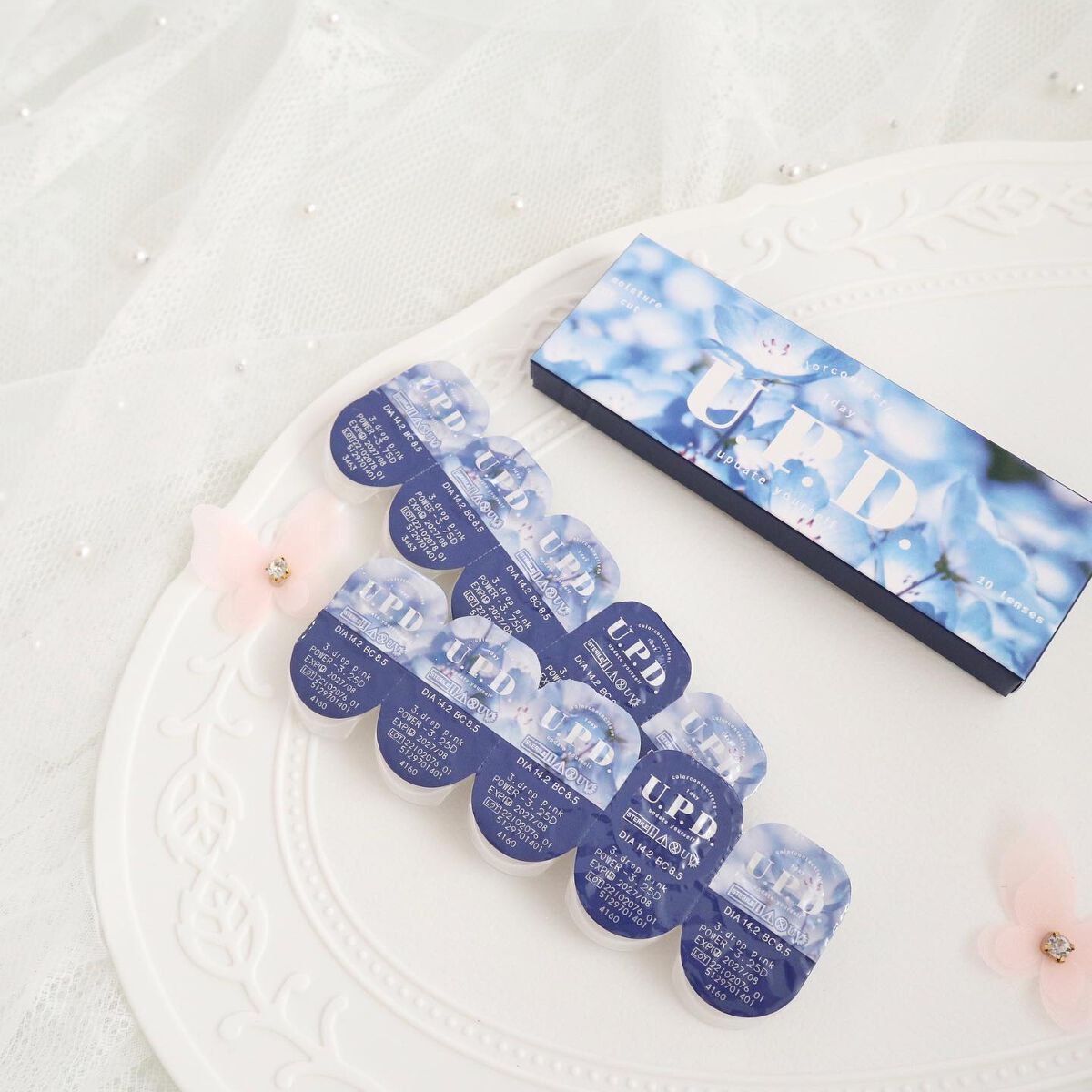 U.P.D. 1day/U.P.D./ワンデー（１DAY）カラコンを使ったクチコミ（1枚目）