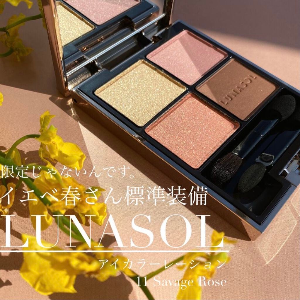 アイカラーレーション/LUNASOL/アイシャドウパレットを使ったクチコミ(1枚目)