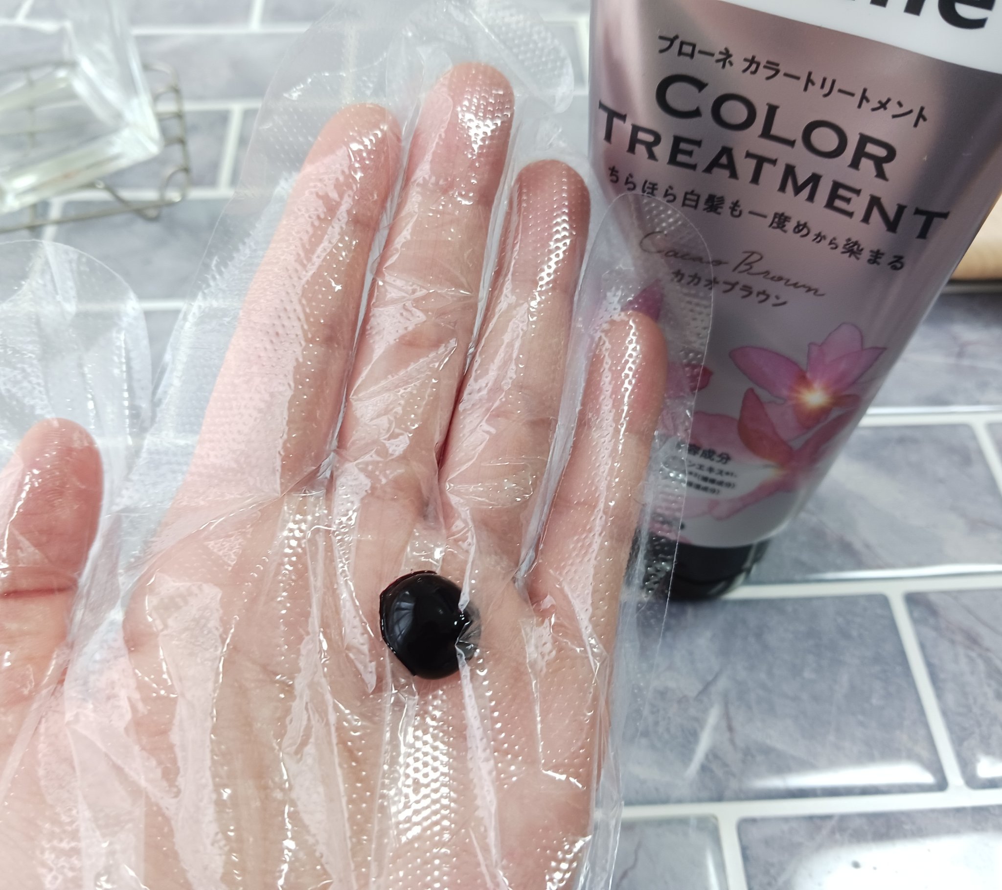 ブローネ カラートリートメント/ブローネ/ヘアカラーを使ったクチコミ（3枚目）