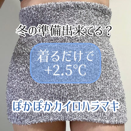 ぽかぽかカイロハラマキ/カイロソックス/その他を使ったクチコミ(1枚目)