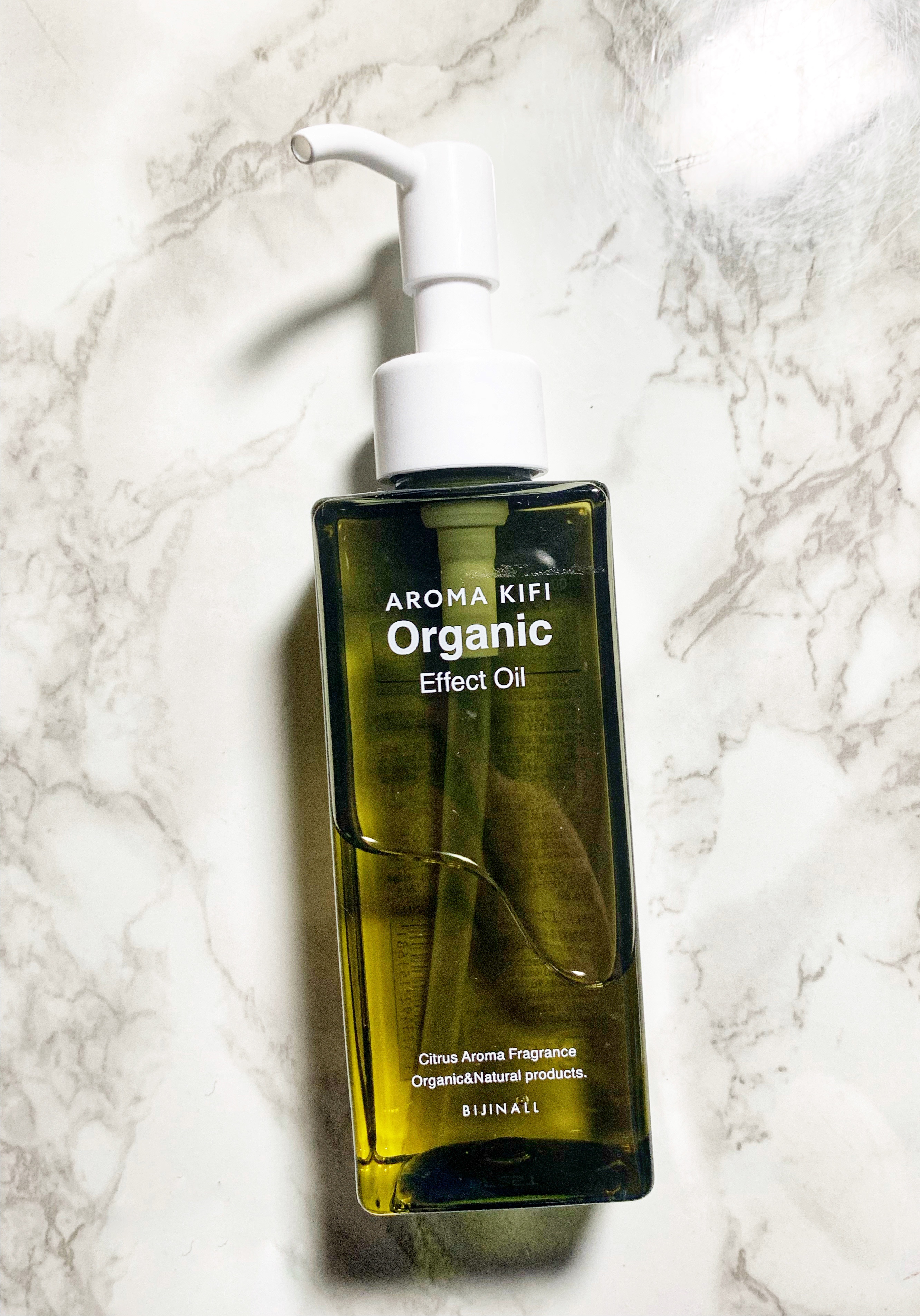 オーガニック エフェクトオイル/AROMA KIFI/ヘアオイルを使ったクチコミ（1枚目）