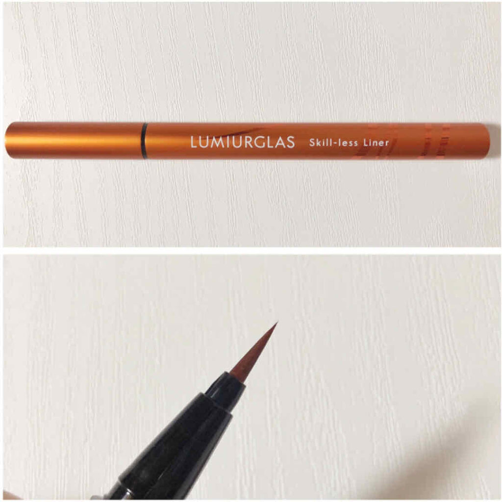 スキルレスライナー/LUMIURGLAS/リキッドアイライナーを使ったクチコミ（2枚目）