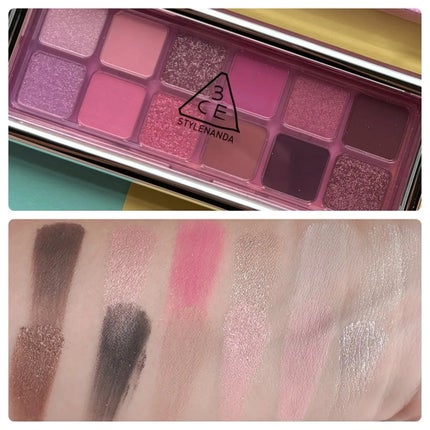 3CE ニューテイク アイシャドウパレット/3CE/アイシャドウパレットを使ったクチコミ(4枚目)
