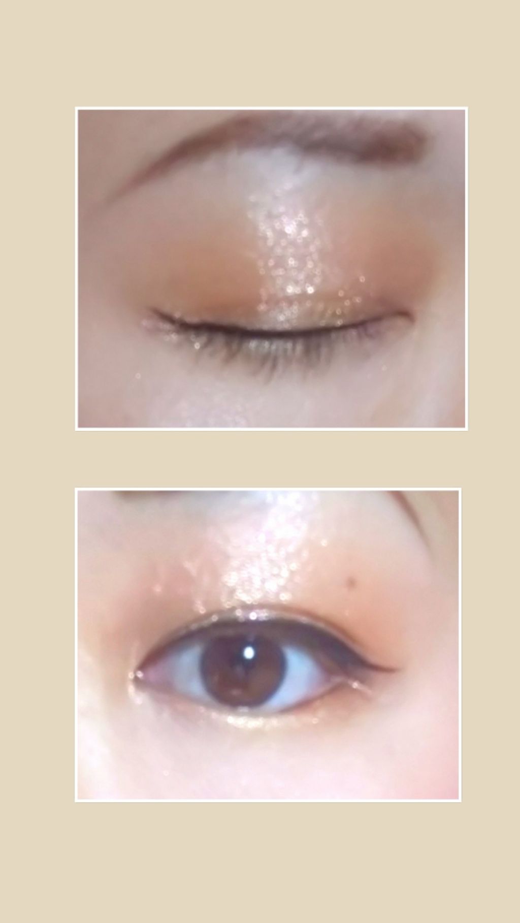 オーラデュウ プリズム 04 Aurora/SHISEIDO/単色アイシャドウを使ったクチコミ（2枚目）