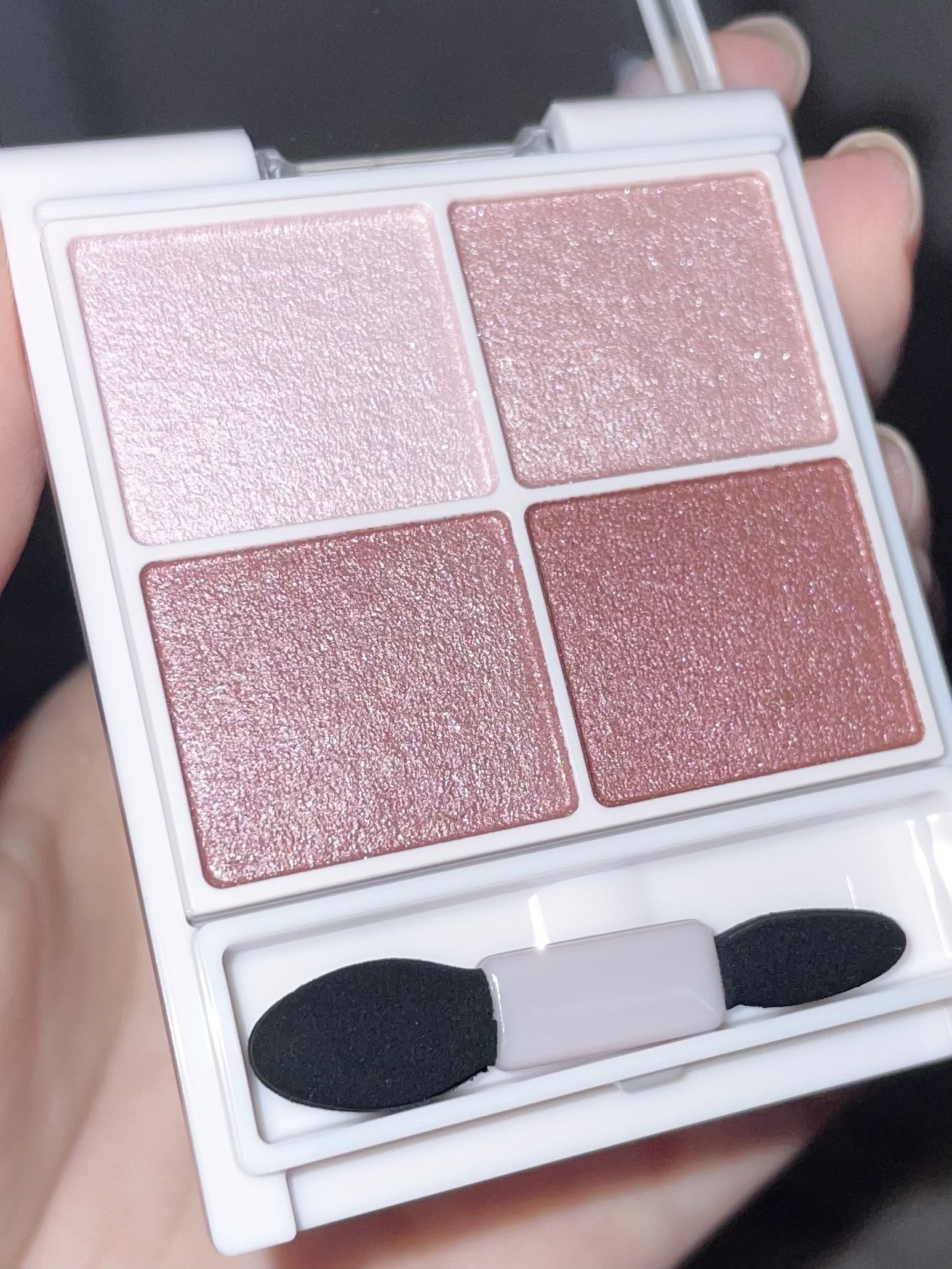 シルキースフレアイズ/キャンメイク/アイシャドウパレットを使ったクチコミ（3枚目）