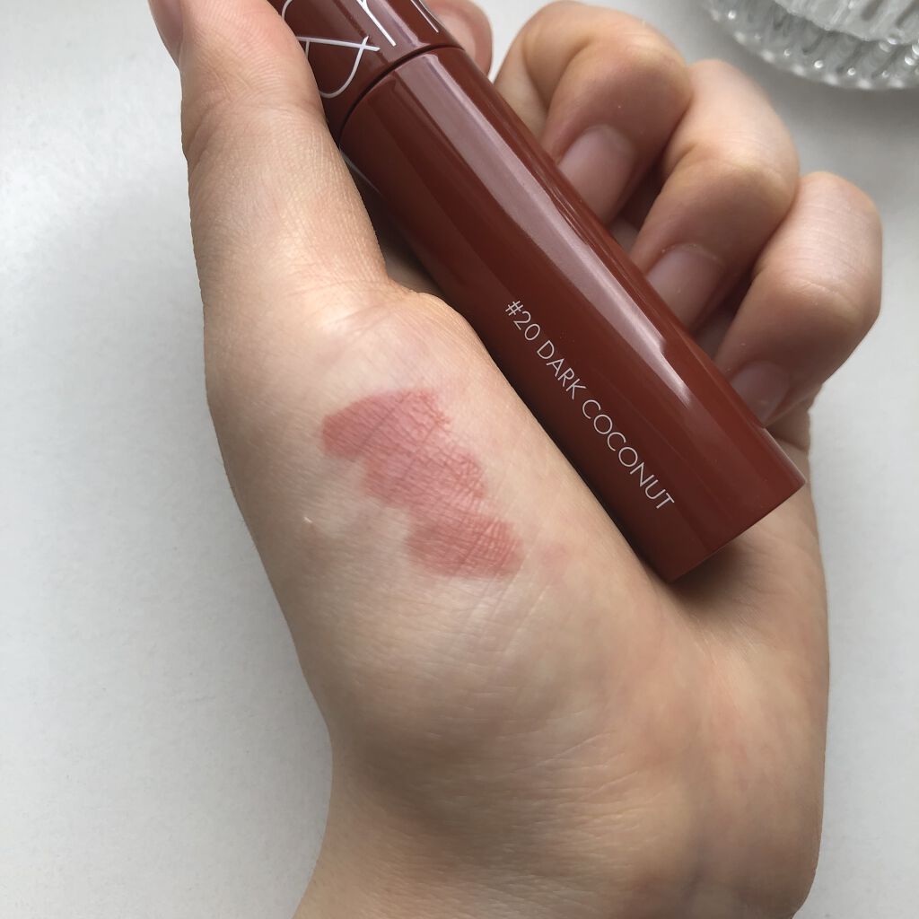 ジューシーラスティングティント/rom&nd/リップティントを使ったクチコミ（3枚目）