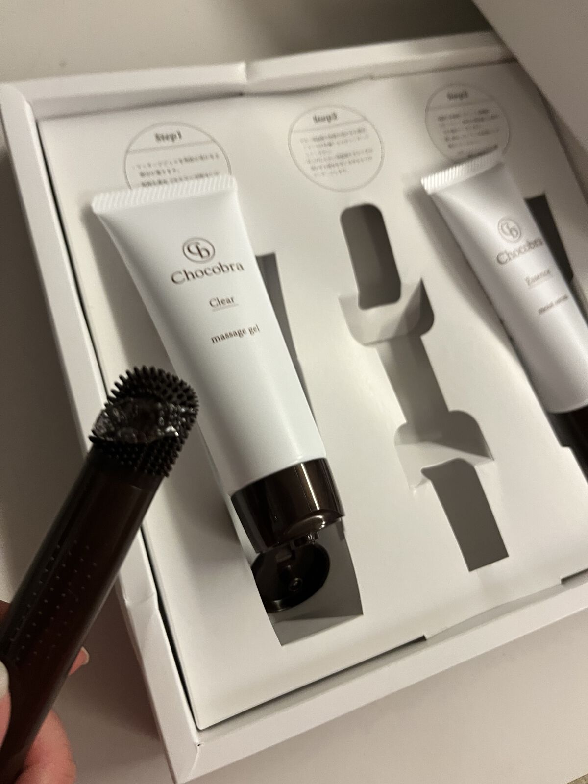 チョコブラ スペシャル毛穴ケアセット/Chocobra/スキンケアキットを使ったクチコミ（3枚目）