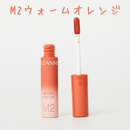 ウォータリーティントリップ マット/CEZANNE/リップティントを使ったクチコミ(3枚目)