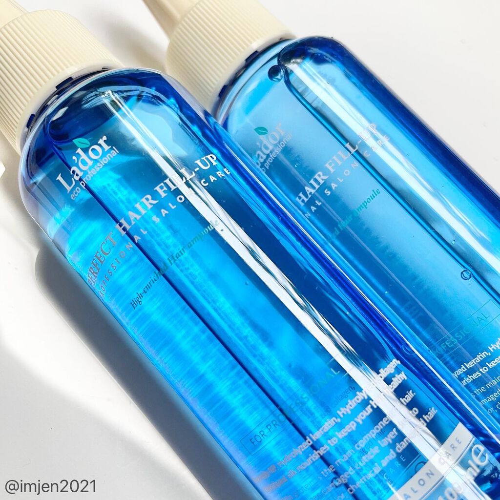 PERFECT HAIR FILL-UP/La'dor/洗い流すヘアトリートメントを使ったクチコミ(1枚目)