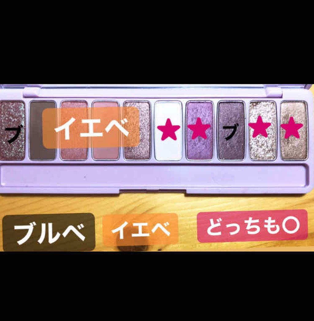 プレイカラー アイシャドウ/ETUDE/アイシャドウパレットを使ったクチコミ（2枚目）