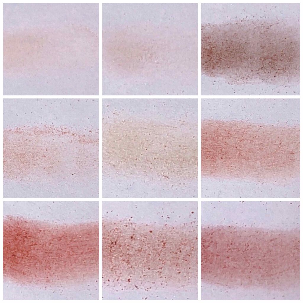 UR GLAM BLOOMING EYE COLOR PALETTE/U R GLAM/アイシャドウパレットを使ったクチコミ(3枚目)