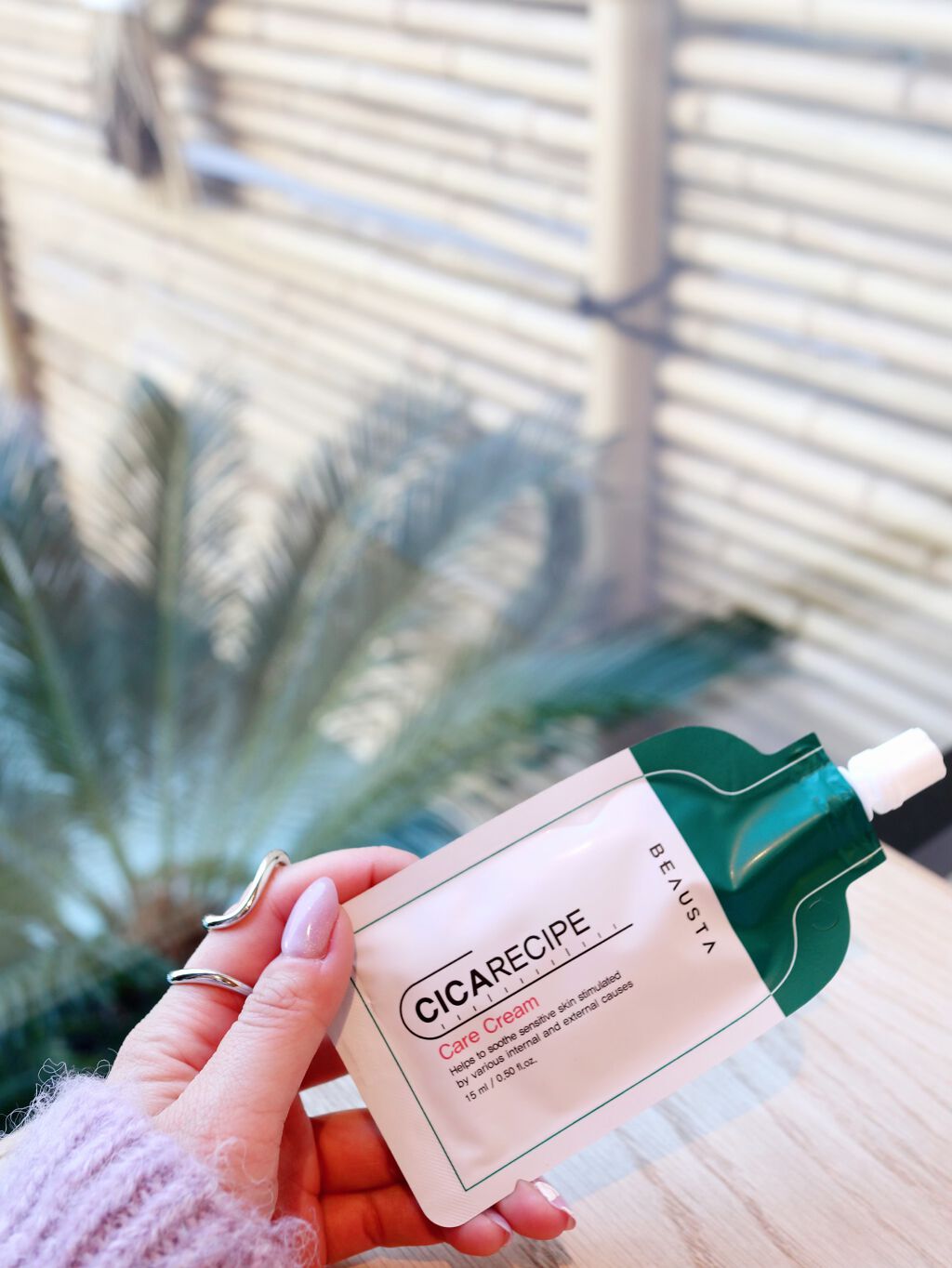 CICA ケアクリーム/BEAUSTA/フェイスクリームを使ったクチコミ（1枚目）