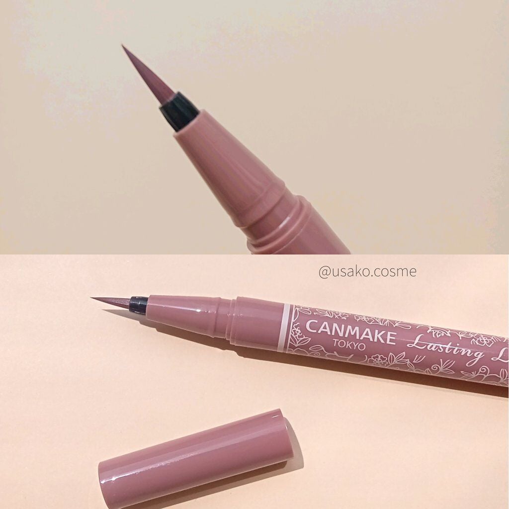 ラスティングリキッドライナー/キャンメイク/リキッドアイライナーを使ったクチコミ(3枚目)