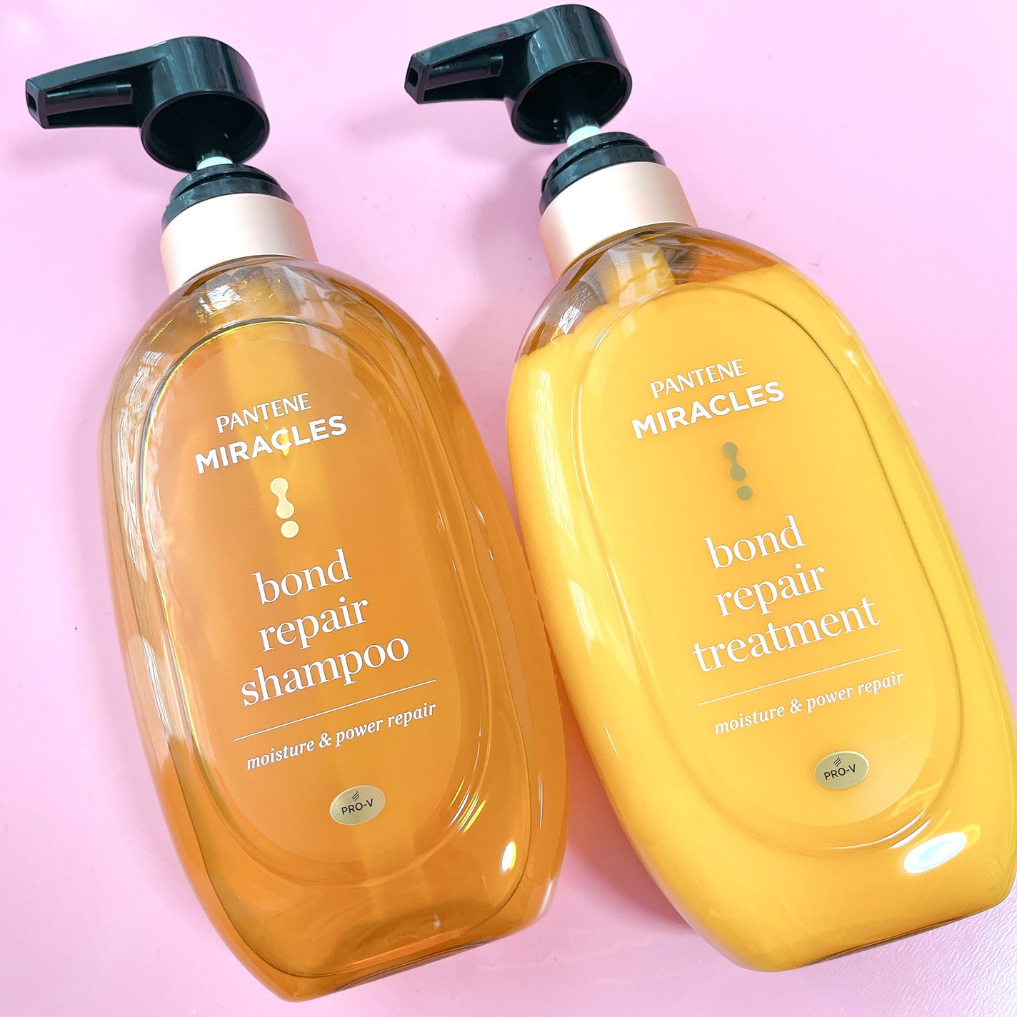 ボンドリペアシリーズ モイスチャー&パワーリペア シャンプー&トリートメント/パンテーン/市販シャンプーを使ったクチコミ(4枚目)