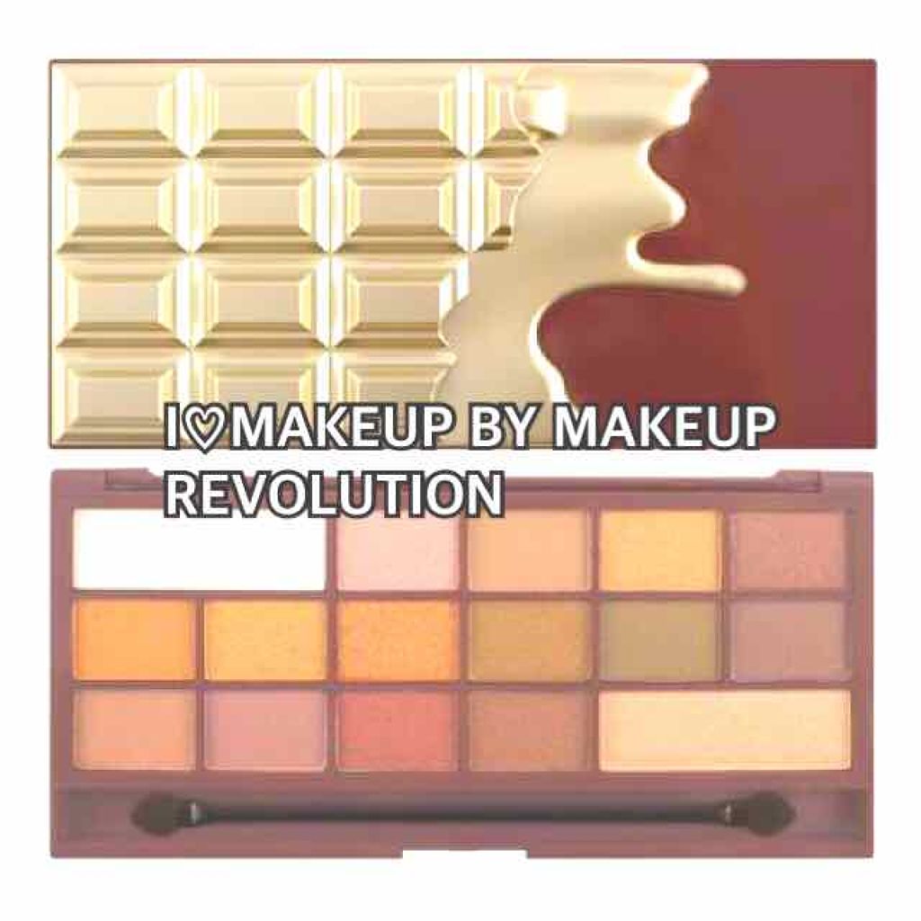 アイラブチョコレート/MAKEUP REVOLUTION/アイシャドウパレットを使ったクチコミ(1枚目)