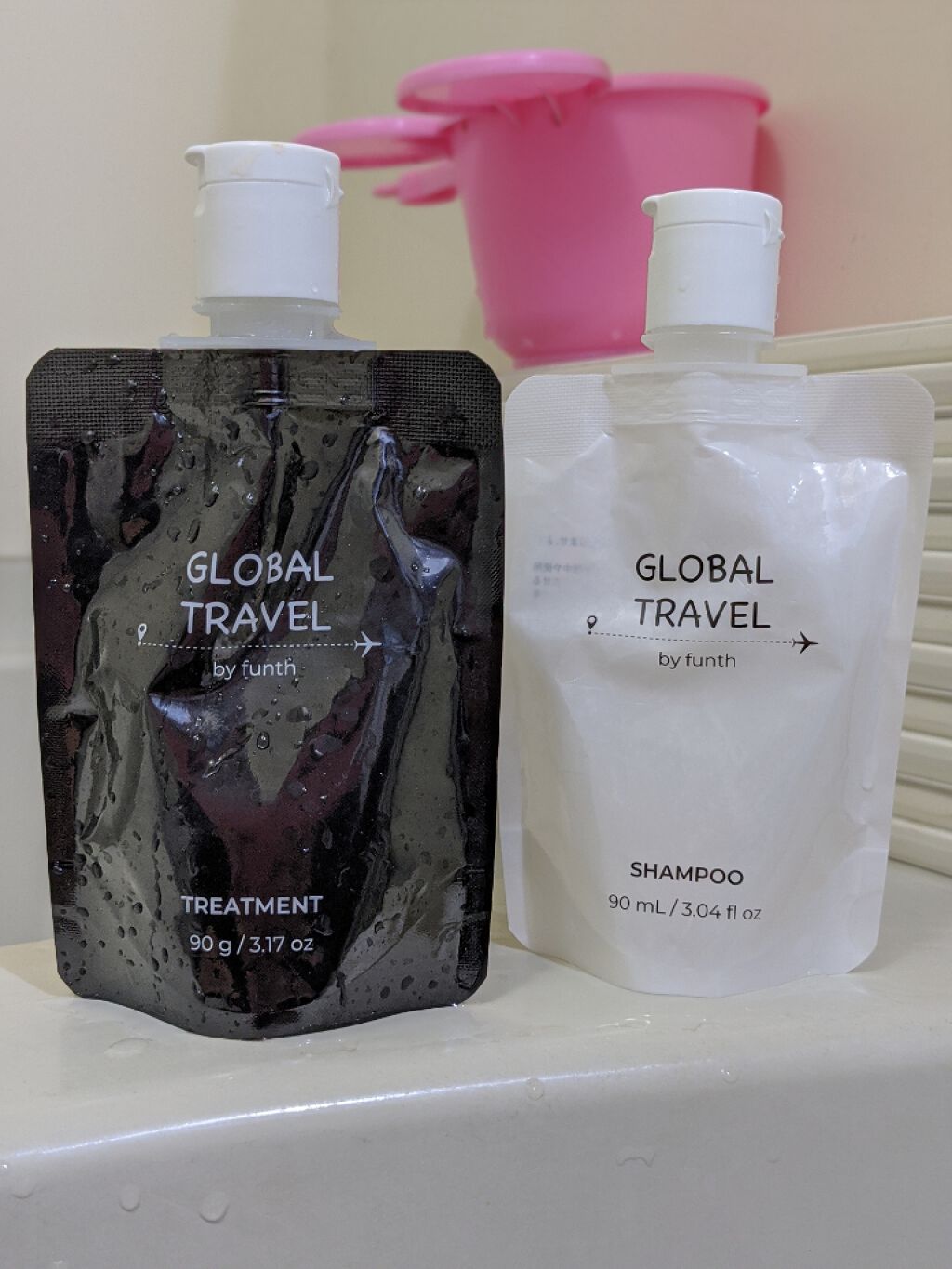 シャンプー／トリートメント/GLOBAL TRAVEL/市販シャンプーを使ったクチコミ（1枚目）