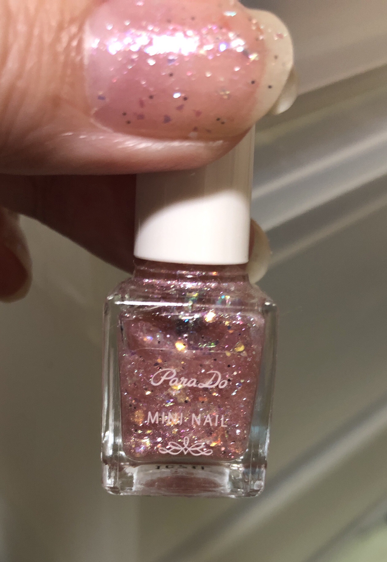 ミニネイル PK14 ピンクオパール/パラドゥ/マニキュアを使ったクチコミ（2枚目）