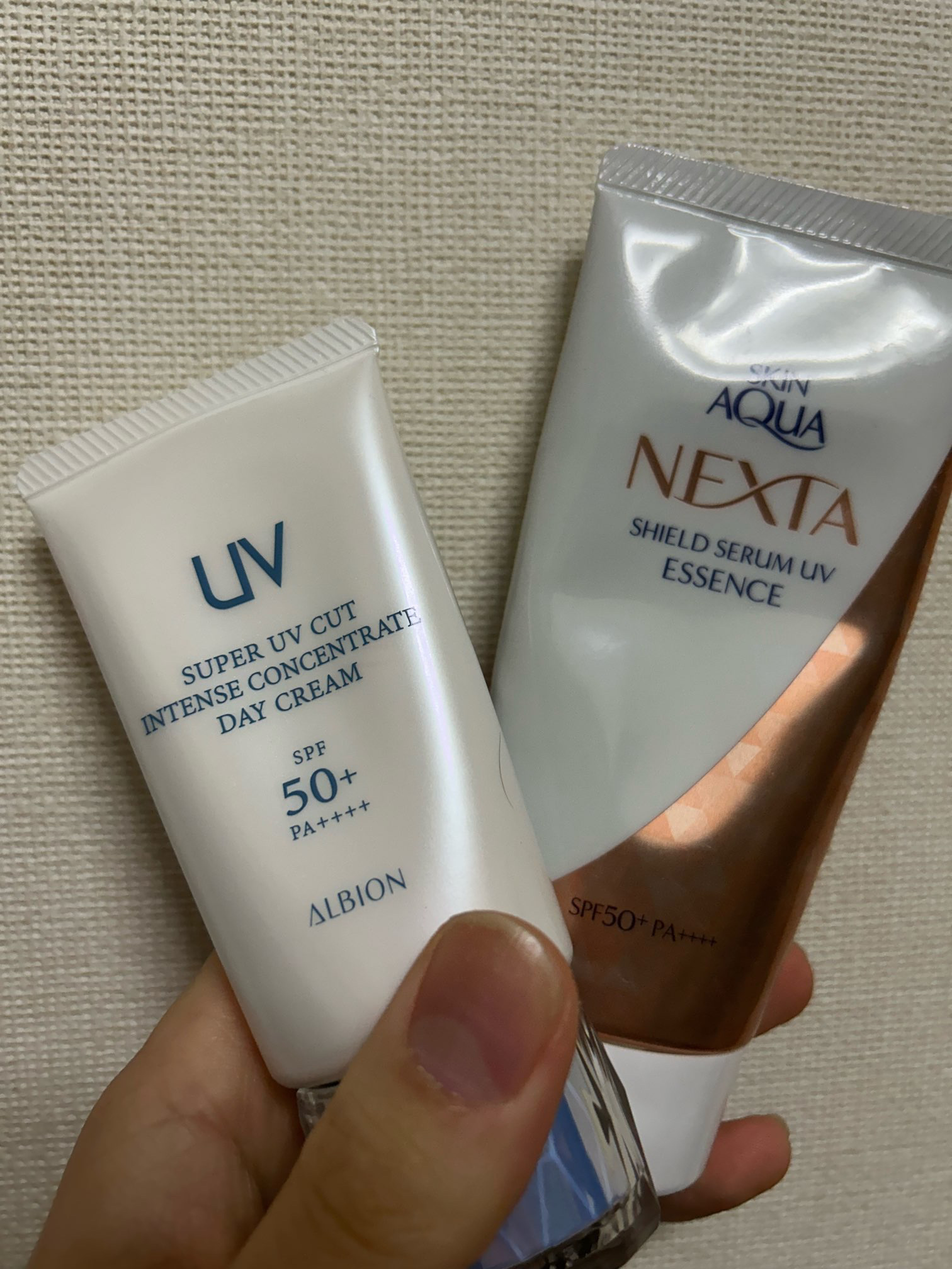 ネクスタ® シールドセラムUVエッセンス/スキンアクア/日焼け止めローションを使ったクチコミ（1枚目）