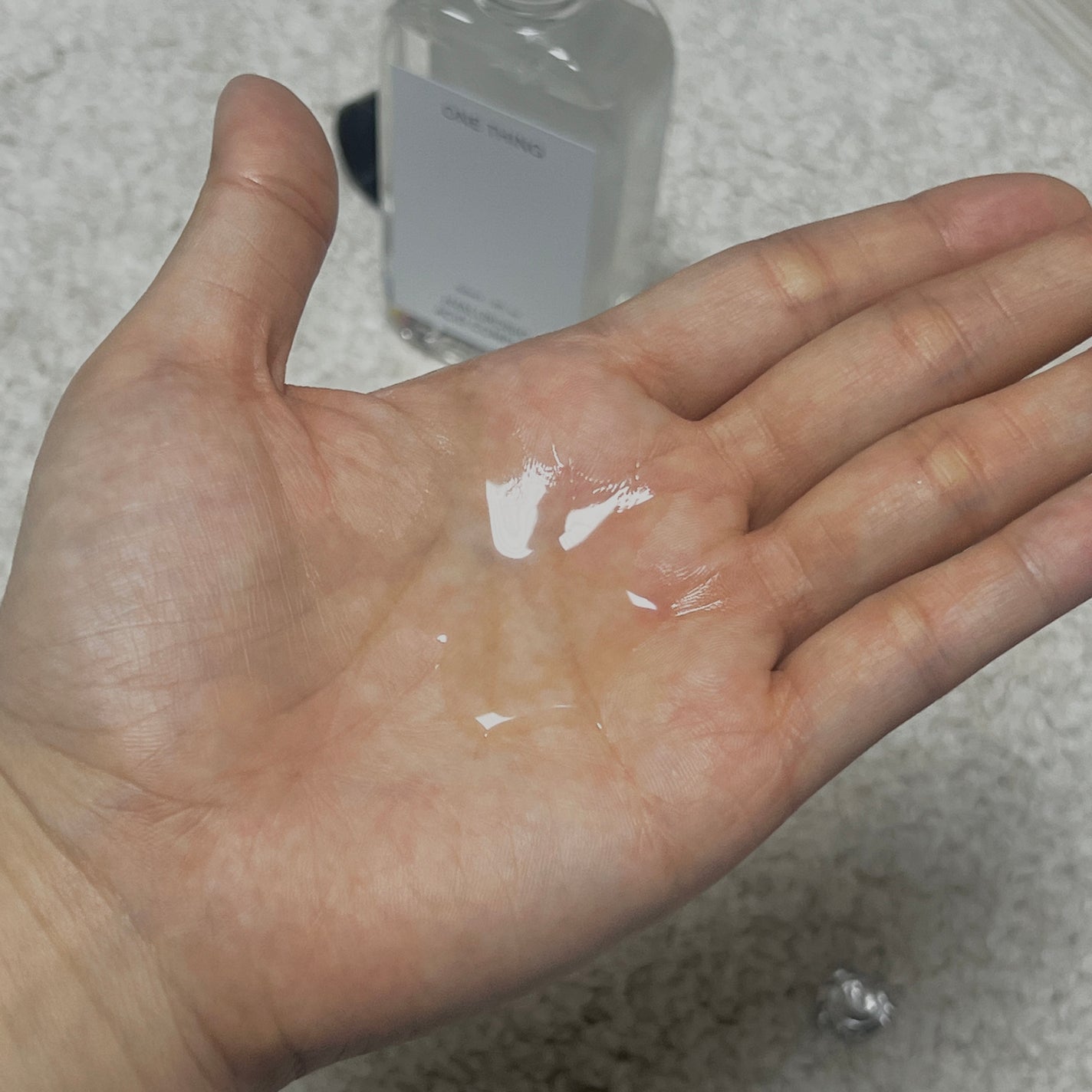ヒアルロン酸化粧水/ONE THING/化粧水を使ったクチコミ(3枚目)
