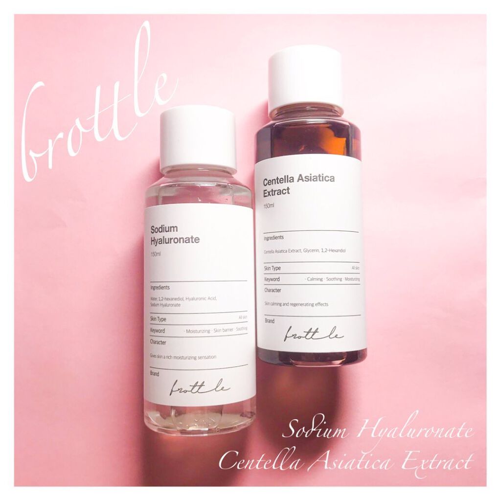 ツボクサエキス/brottle/化粧水を使ったクチコミ(1枚目)