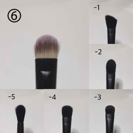 ごくふわブラシ/DAISO/メイクブラシを使ったクチコミ(3枚目)