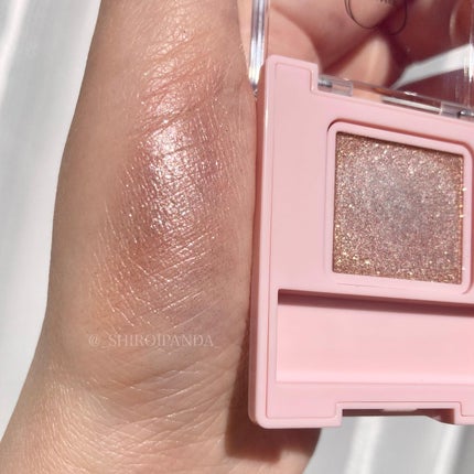 フーミー シングルラメシャドウ/WHOMEE/単色アイシャドウを使ったクチコミ(3枚目)