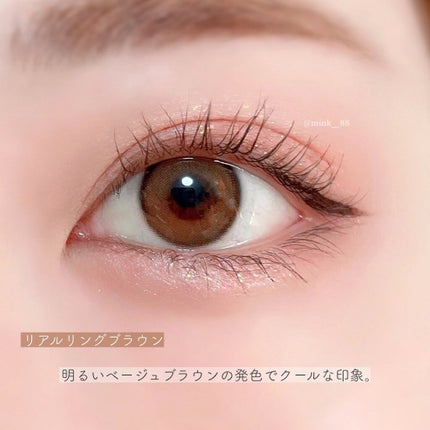 Real Ring 1Month/OLENS/1ヶ月(1MONTH)カラコンを使ったクチコミ(3枚目)