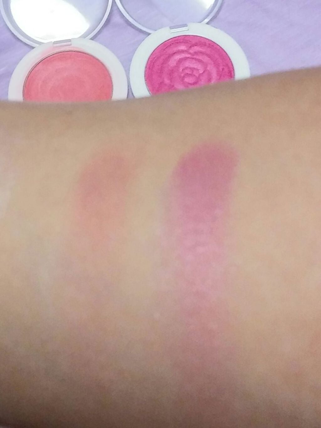 AC ローズチーク/AC MAKEUP/パウダーチークを使ったクチコミ(2枚目)