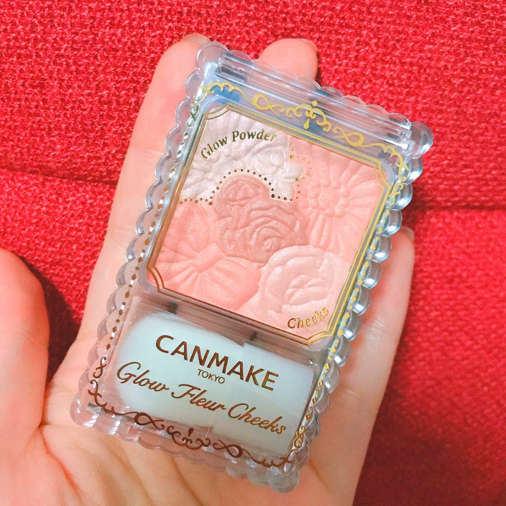 グロウフルールチークス/キャンメイク/パウダーチークを使ったクチコミ(1枚目)