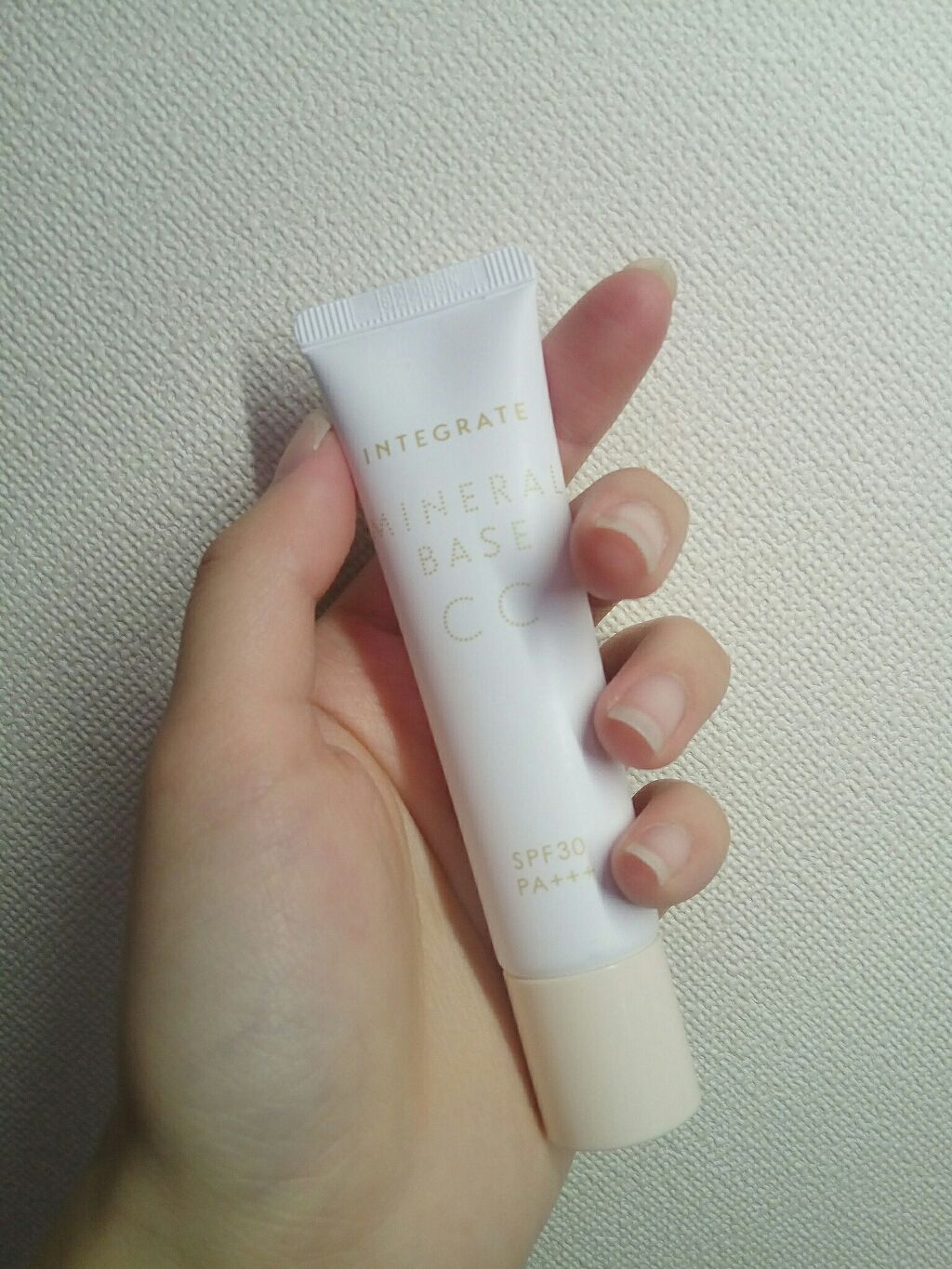 ミネラルベース CC/インテグレート/CCクリームを使ったクチコミ（2枚目）