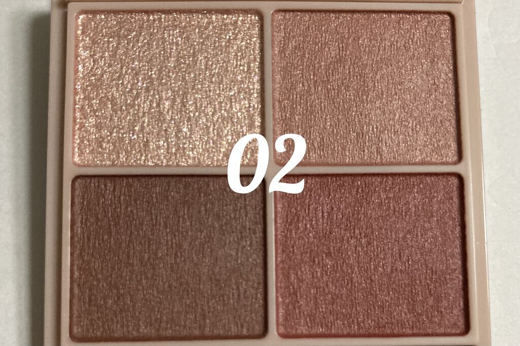 シルキースフレアイズ（マットタイプ）/キャンメイク/アイシャドウパレットを使ったクチコミ（3枚目）