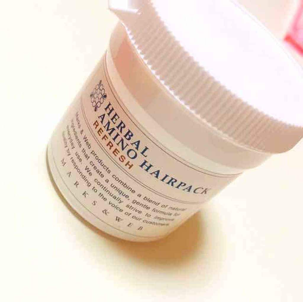 ハーバルアミノヘアパック リフレッシュ/MARKS&WEB/ヘアマスク・ヘアパックを使ったクチコミ(1枚目)