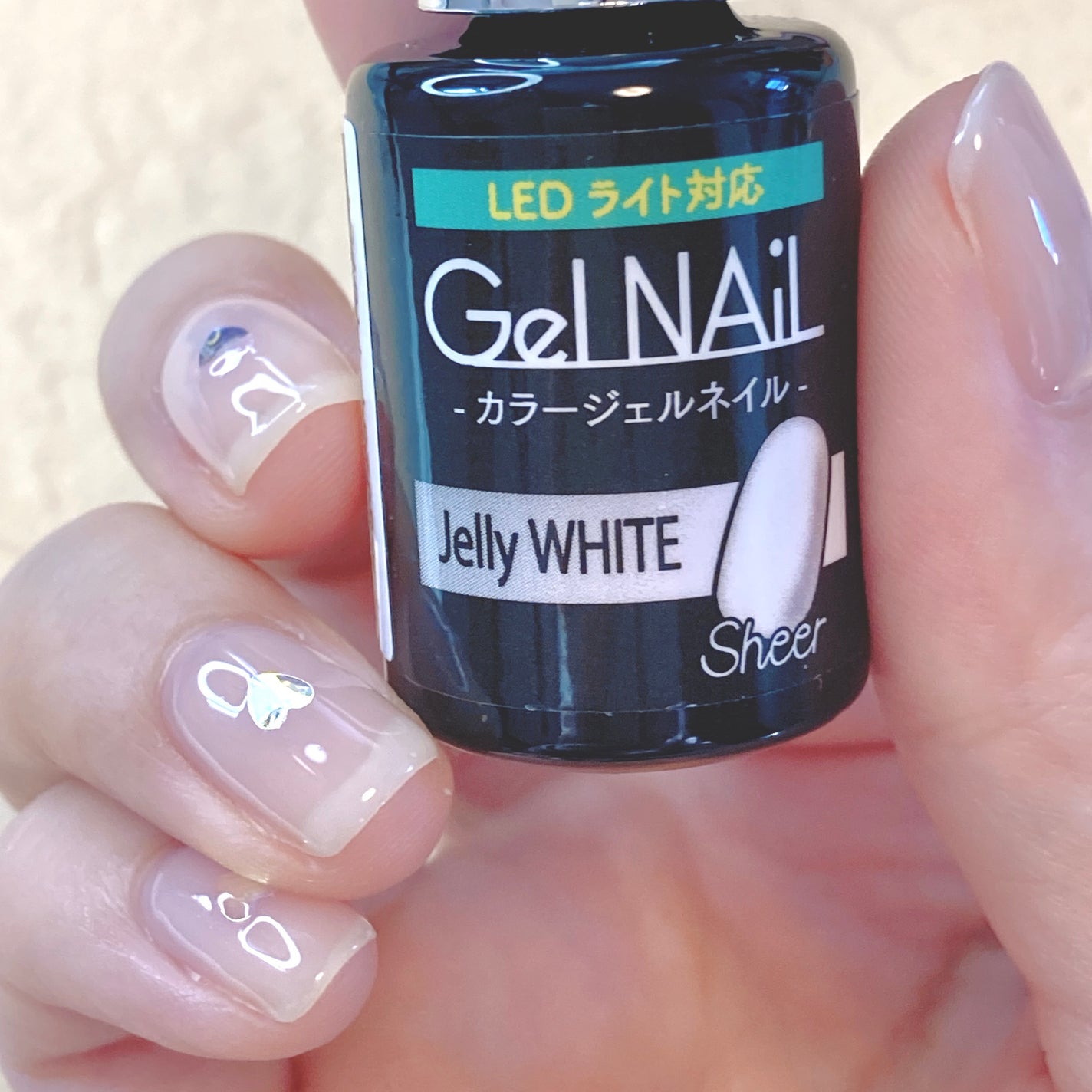 ジェルネイル(ライト対応)/セリア/ジェルネイルを使ったクチコミ(6枚目)