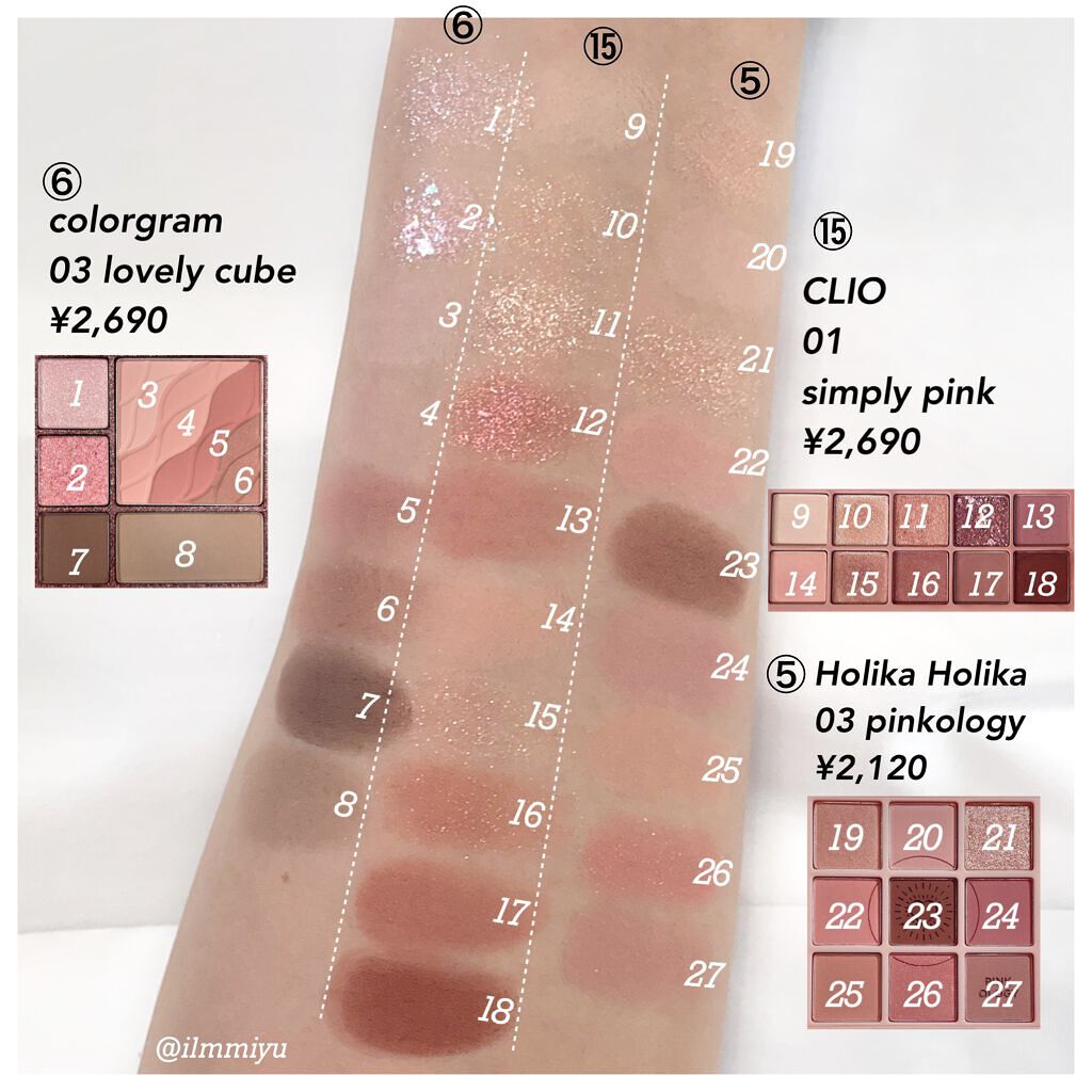 プロ アイ パレット/CLIO/アイシャドウパレットを使ったクチコミ(4枚目)