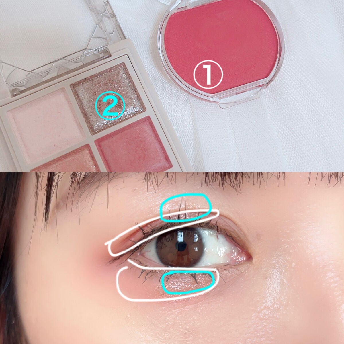 パノラマデザイン アイパレット/Visée/アイシャドウパレットを使ったクチコミ(3枚目)