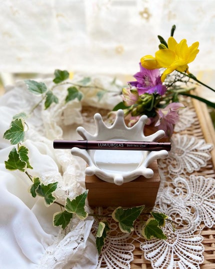 スキルレスライナー/LUMIURGLAS/リキッドアイライナーを使ったクチコミ(1枚目)