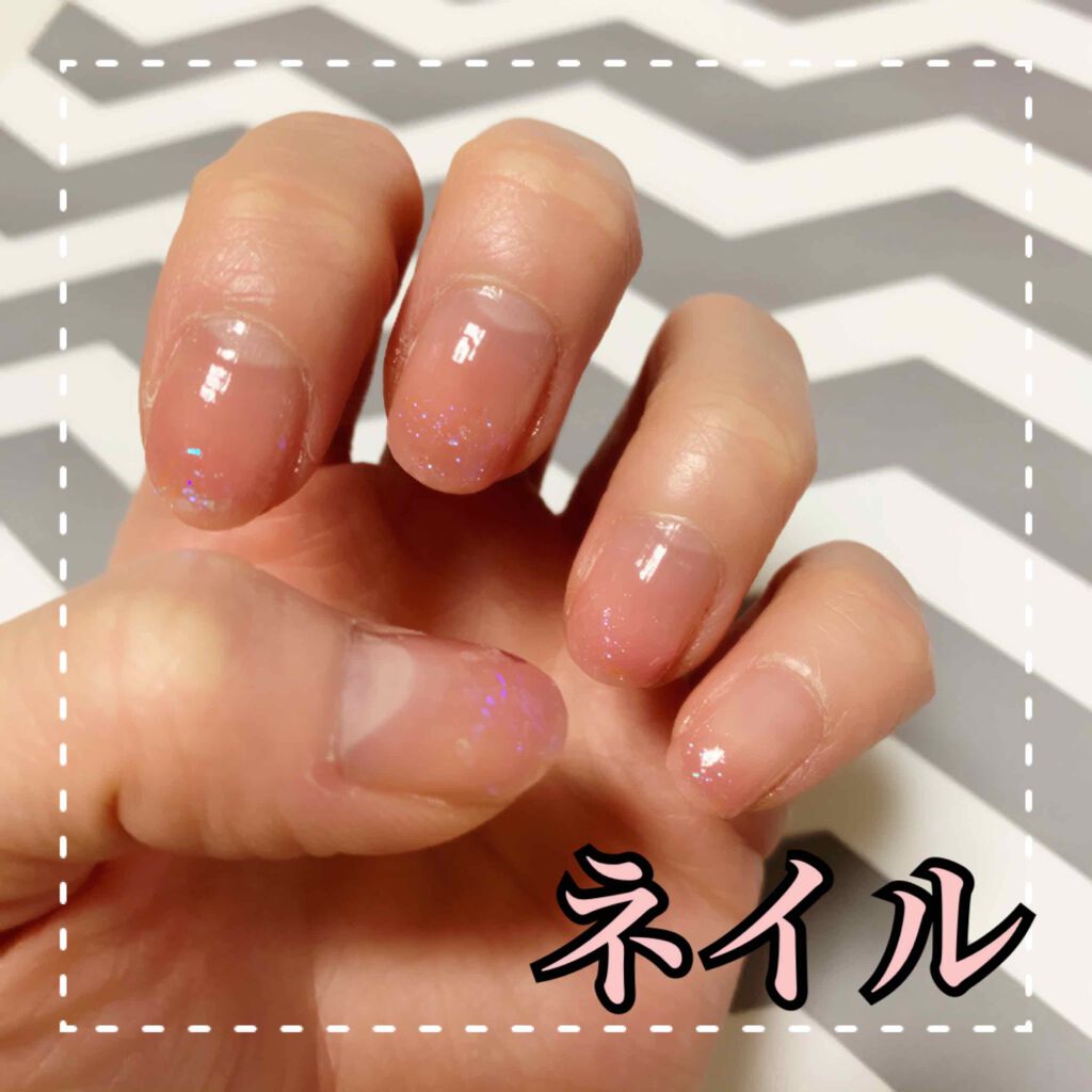 ガラスドロップジェルコート/マジョリカ マジョルカ/ネイルトップコートを使ったクチコミ（1枚目）