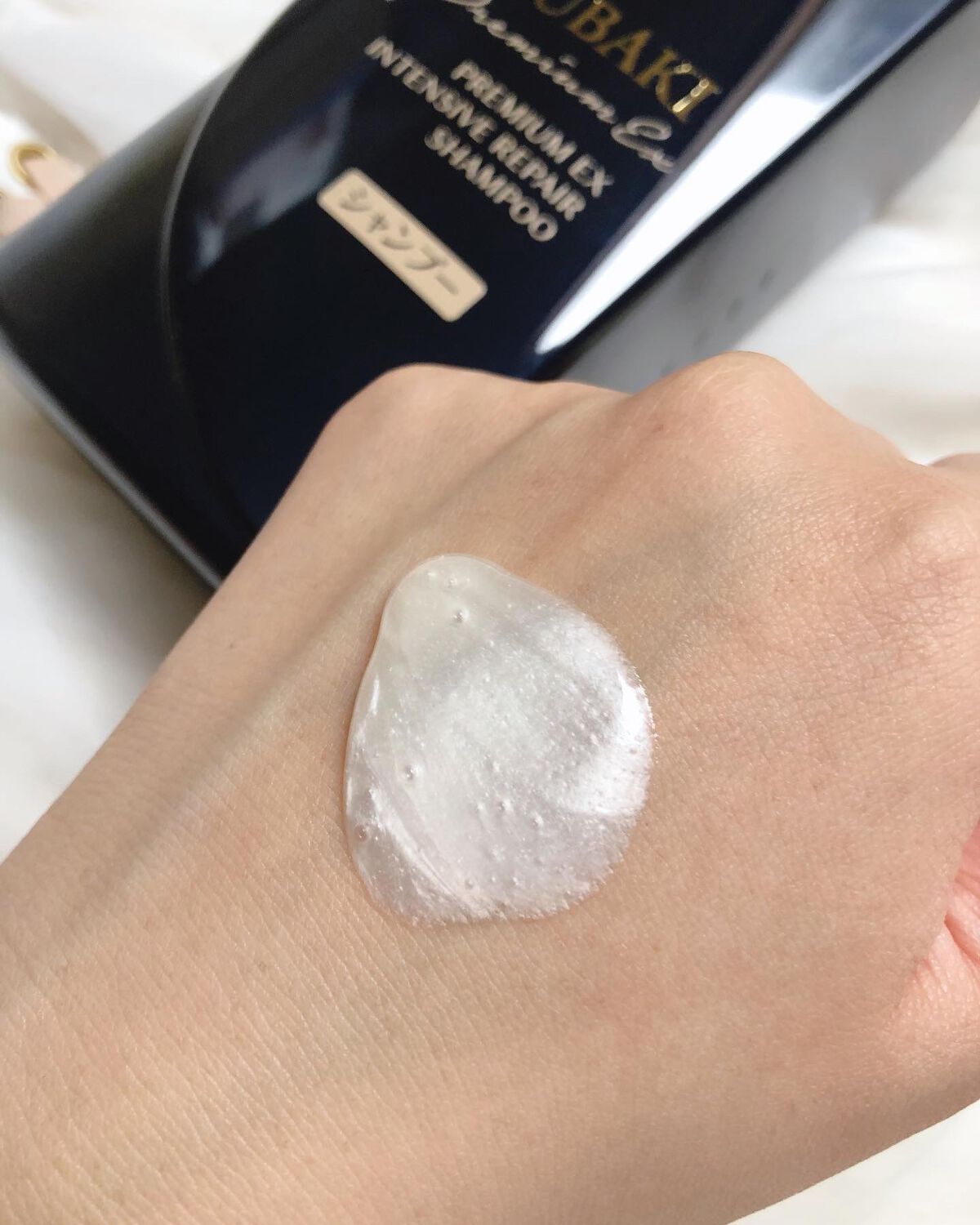 プレミアムリペアマスク（資生堂　プレミアムリペアマスク）/TSUBAKI/ヘアマスク・ヘアパックを使ったクチコミ（3枚目）