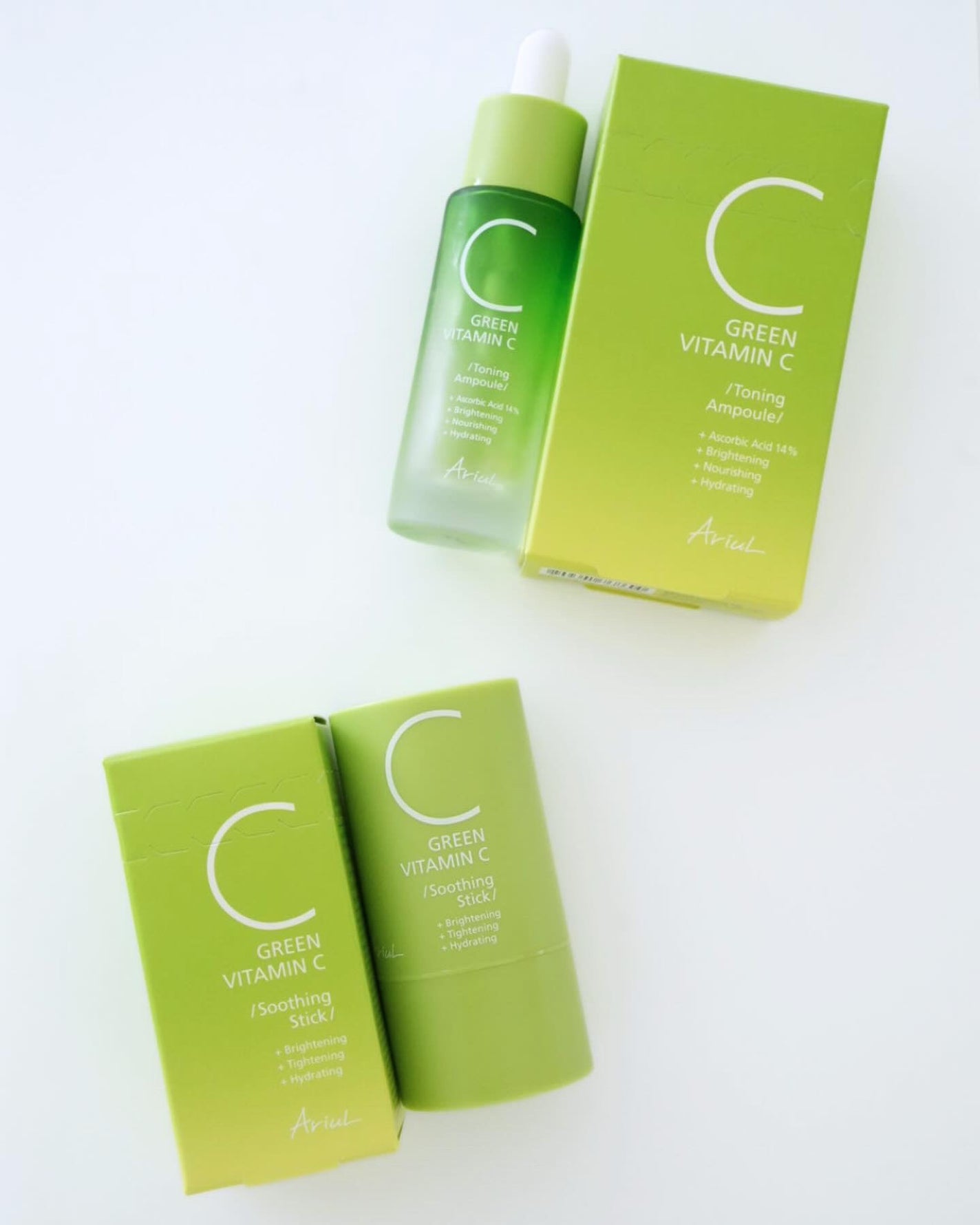 アリウル グリーンビタミンC トーニングセラム(アンプル)/Ariul/美容液を使ったクチコミ(9枚目)