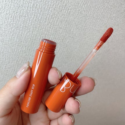 ジューシーラスティングティント/rom&nd/リップティントを使ったクチコミ(3枚目)