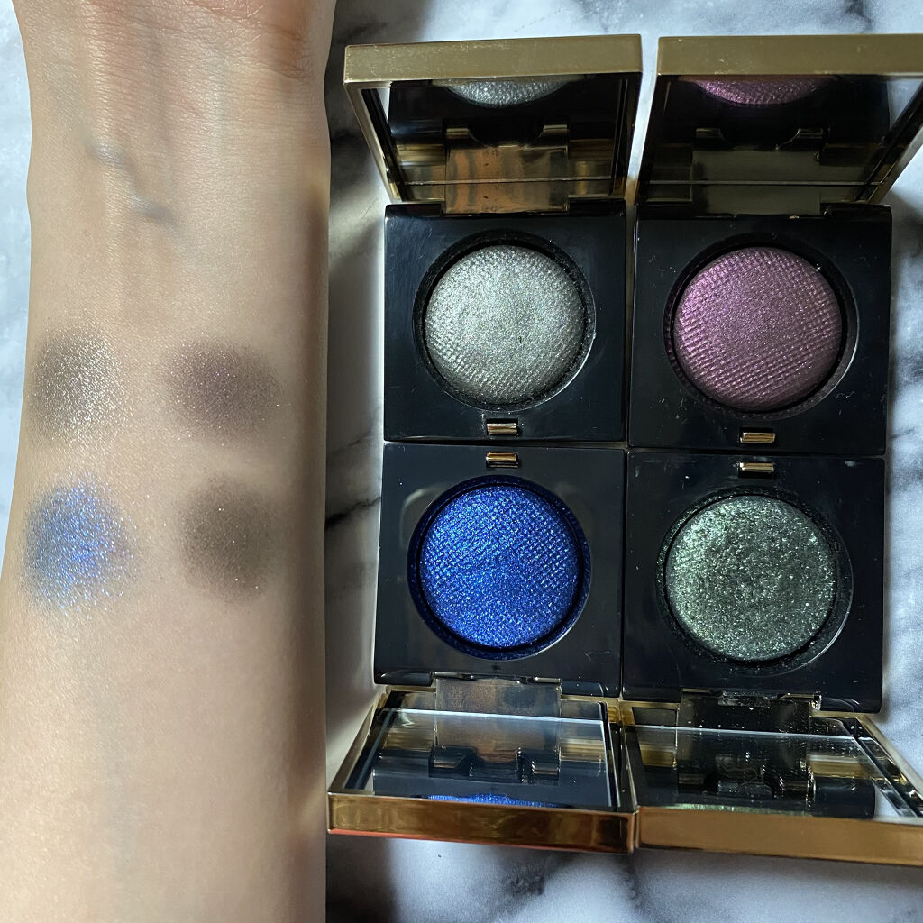 リュクスアイシャドウ 03 ハイオクタン(リッチ メタル)/BOBBI BROWN/単色アイシャドウを使ったクチコミ（3枚目）