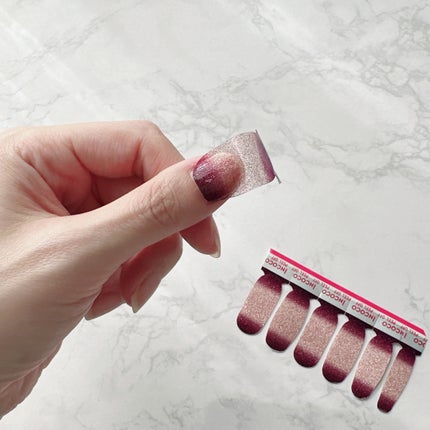 INCOCO インココ マニキュアシート/インココ/ネイルシールを使ったクチコミ(3枚目)