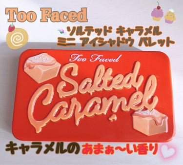 ソルテッド キャラメル ミニ アイシャドウ パレット/Too Faced/パウダーアイシャドウを使ったクチコミ（1枚目）