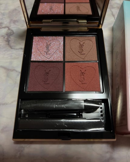 クチュール ミニ クラッチ/YVES SAINT LAURENT BEAUTE/アイシャドウパレットを使ったクチコミ(2枚目)