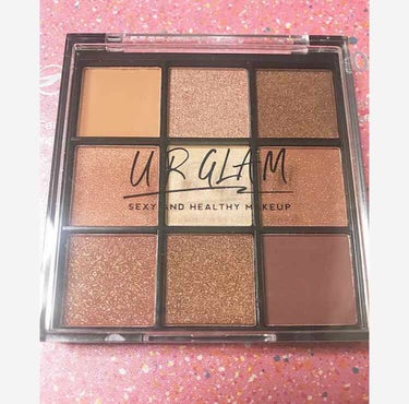 UR GLAM　BLOOMING EYE COLOR PALETTE/U R GLAM/アイシャドウパレットを使ったクチコミ（1枚目）