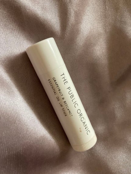 オーガニック認証 精油リップスティック スーパーポジティブ ライズ/THE PUBLIC ORGANIC/リップクリームを使ったクチコミ(1枚目)